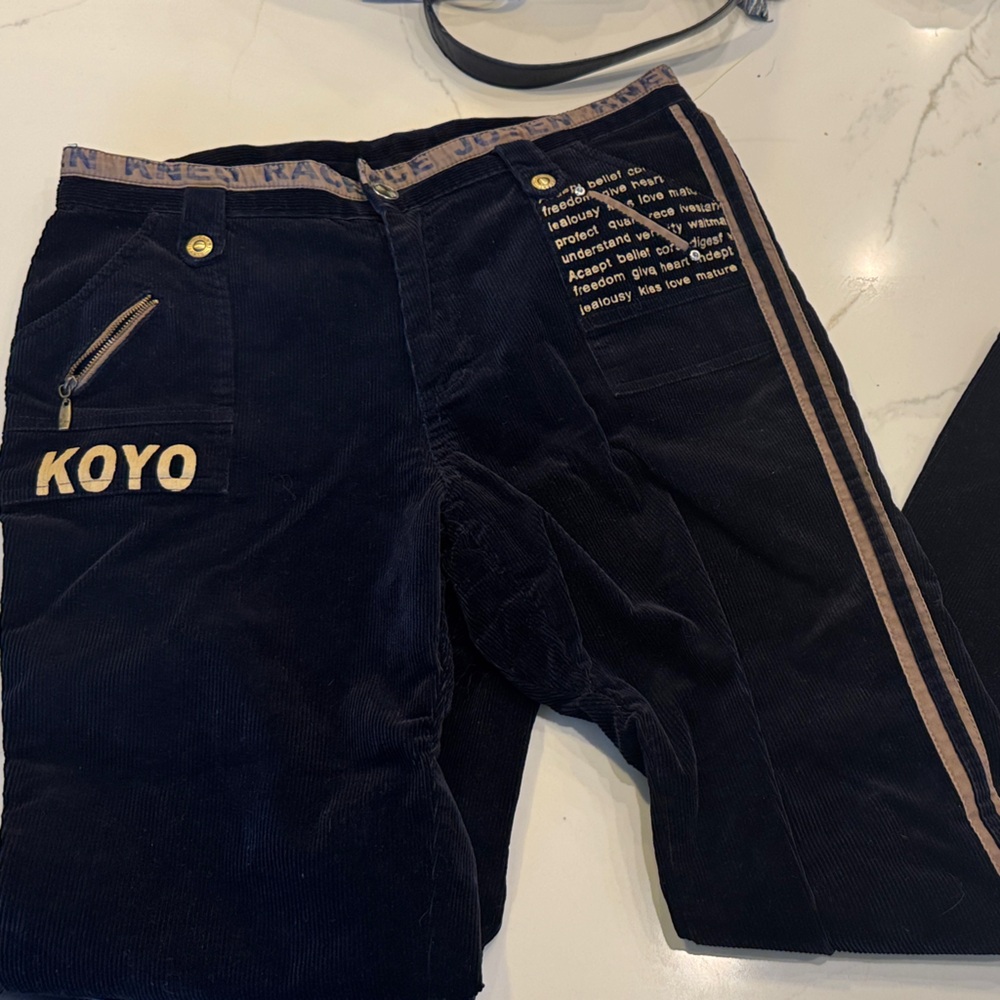Men's Corduroy Pants - Black
